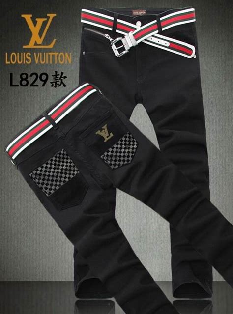 replica mens louis vuitton jeans|louis vuitton twice denim.